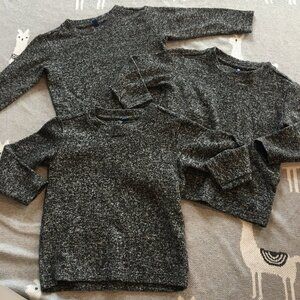 Uniqlo Toddler Fleeced Inner Top Set of 3 3T